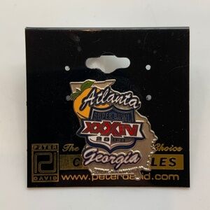Super Bowl XXXIV Atlanta Georgia January 30 2000 Collectible Lapel Pin
